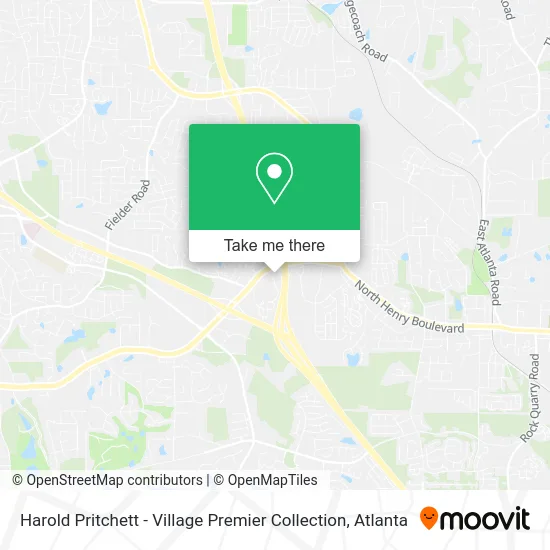 Harold Pritchett - Village Premier Collection map