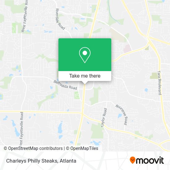 Mapa de Charleys Philly Steaks