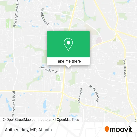 Anita Varkey, MD map