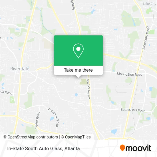 Tri-State South Auto Glass map