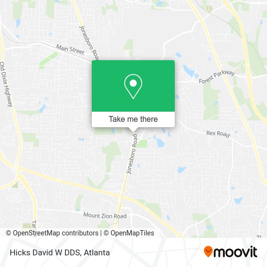 Mapa de Hicks David W DDS