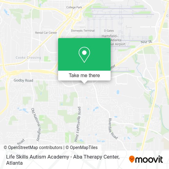 Mapa de Life Skills Autism Academy - Aba Therapy Center