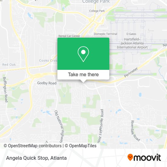 Mapa de Angela Quick Stop