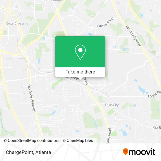 ChargePoint map