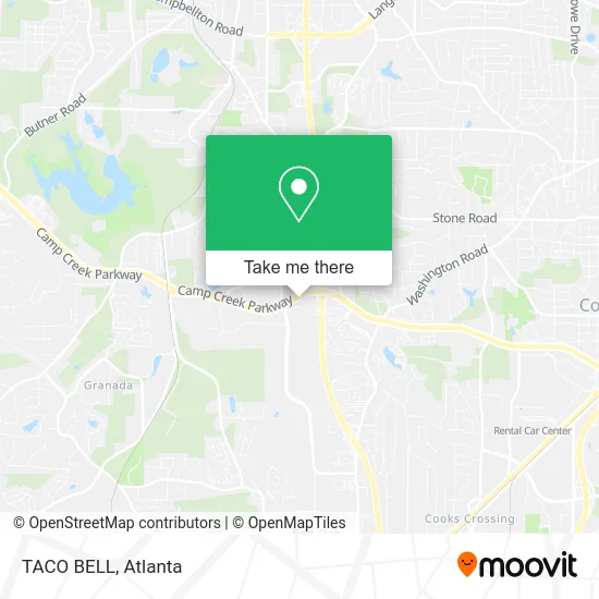 TACO BELL map