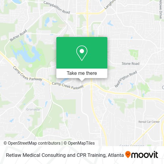 Mapa de Retlaw Medical Consulting and CPR Training