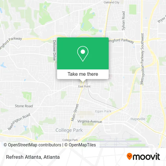 Refresh Atlanta map
