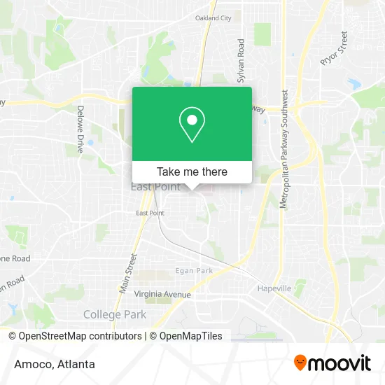 Amoco map
