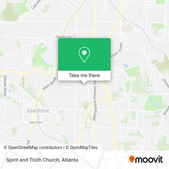 Spirit and Truth Church map