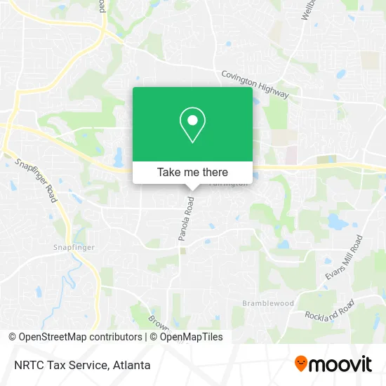 NRTC Tax Service map