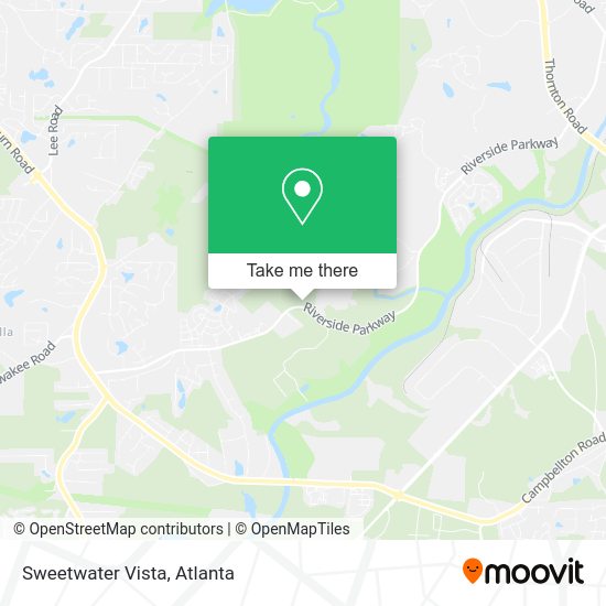 Mapa de Sweetwater Vista