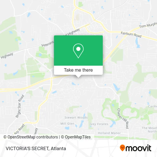 Mapa de VICTORIA'S SECRET