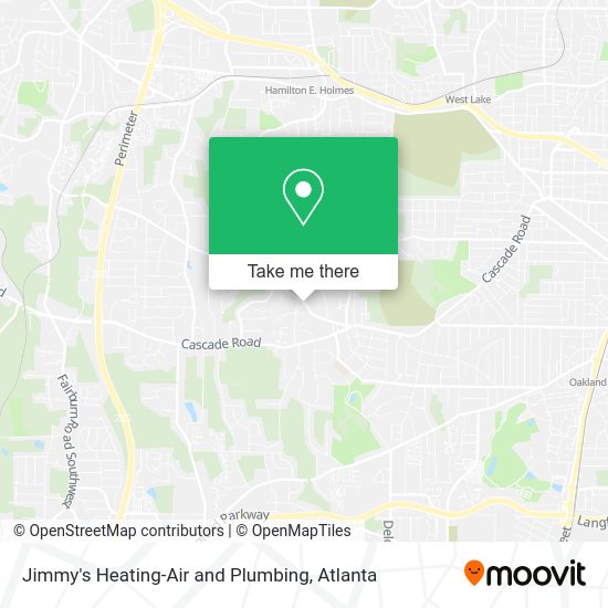 Mapa de Jimmy's Heating-Air and Plumbing
