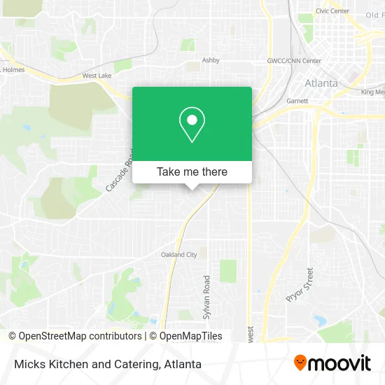 Mapa de Micks Kitchen and Catering