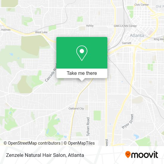 Mapa de Zenzele Natural Hair Salon