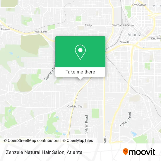 Zenzele Natural Hair Salon map
