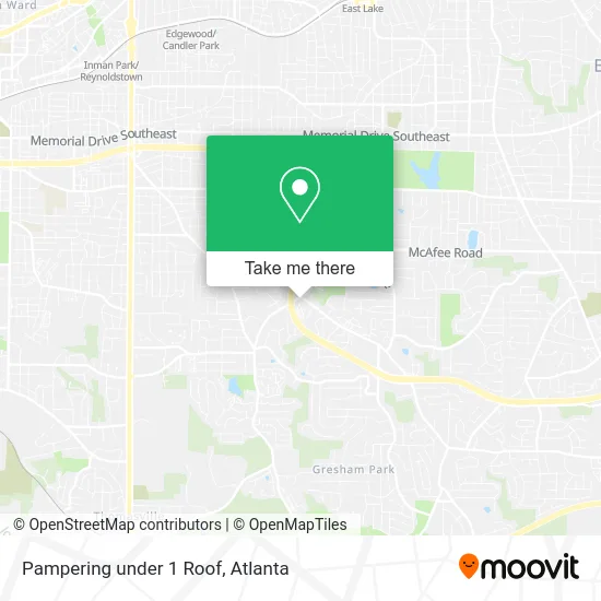 Mapa de Pampering under 1 Roof