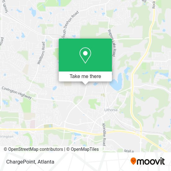 ChargePoint map