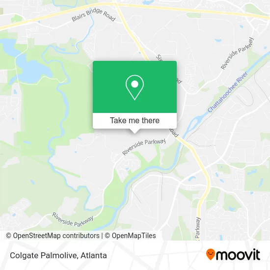 Colgate Palmolive map