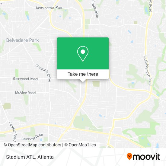 Mapa de Stadium ATL