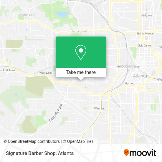 Signature Barber Shop map