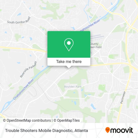 Trouble Shooters Mobile Diagnostic map