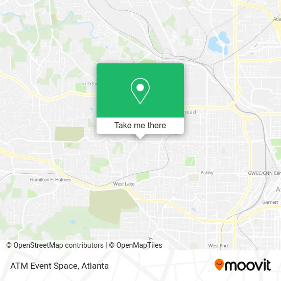 Mapa de ATM Event Space