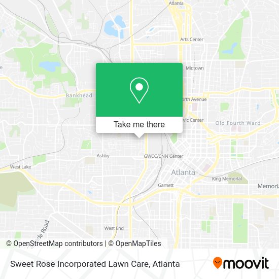 Sweet Rose Incorporated Lawn Care map