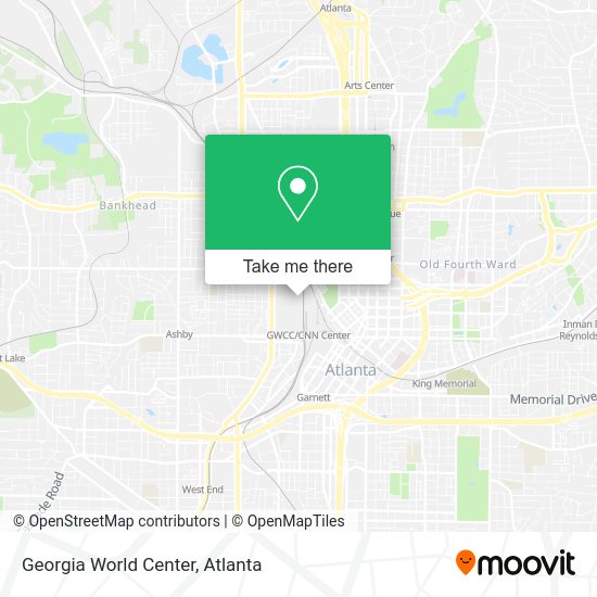 Mapa de Georgia World Center