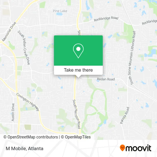 M Mobile map