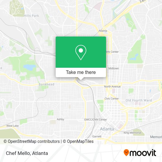 Mapa de Chef Mello