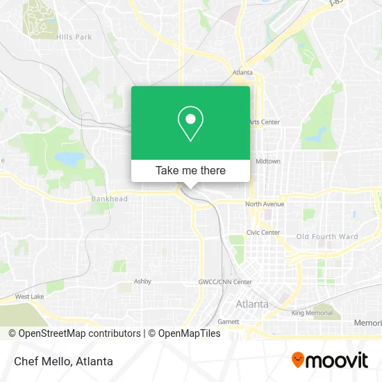 Mapa de Chef Mello