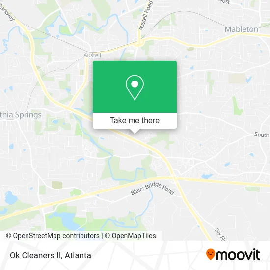 Ok Cleaners II map