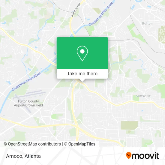 Mapa de Amoco