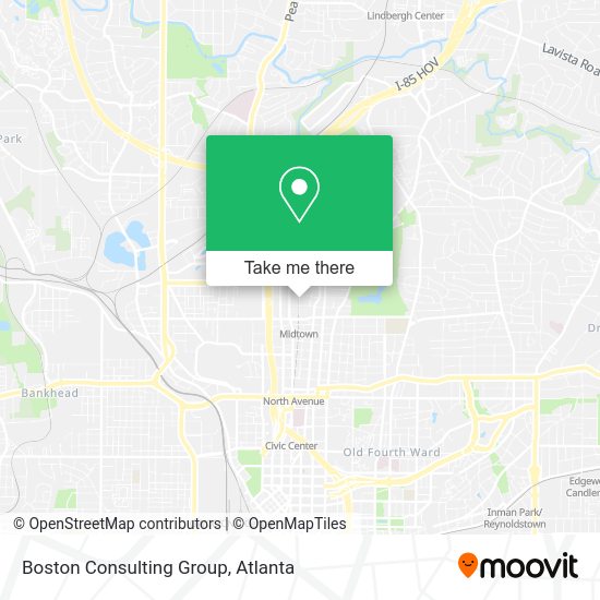 Boston Consulting Group map