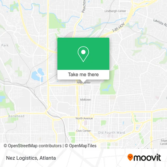 Mapa de Nez Logistics