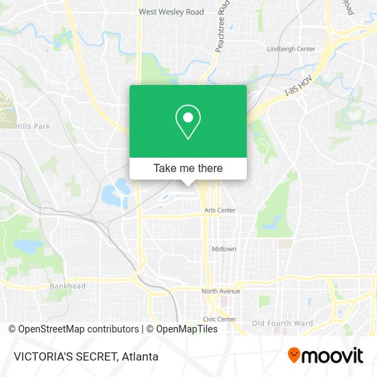 Mapa de VICTORIA'S SECRET