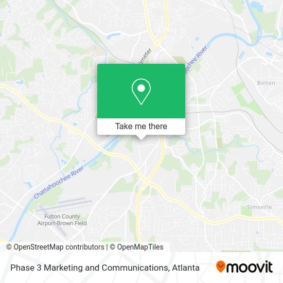 Phase 3 Marketing and Communications map