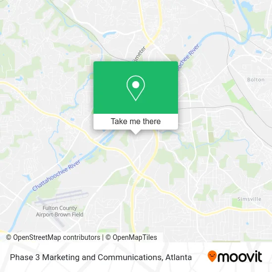 Mapa de Phase 3 Marketing and Communications