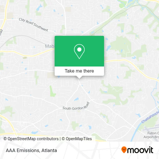 AAA Emissions map