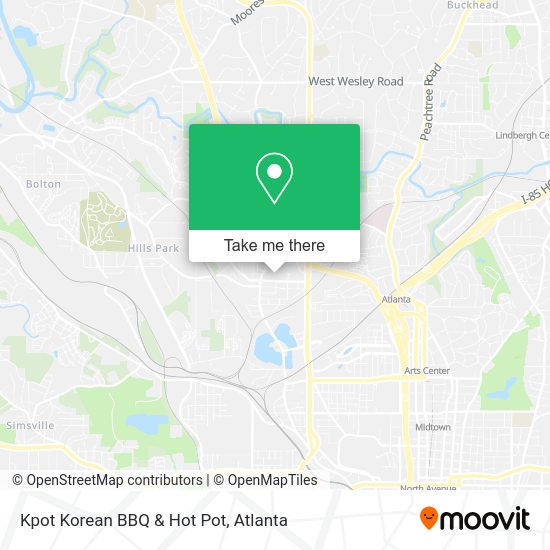 Kpot Korean BBQ & Hot Pot map