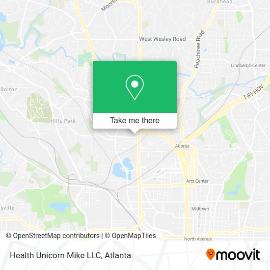Health Unicorn Mike LLC map