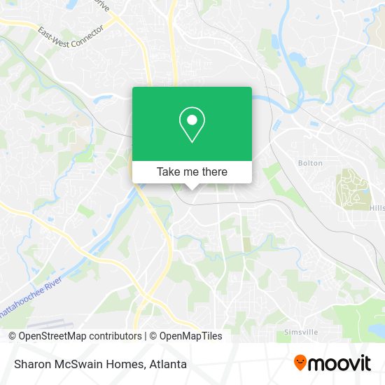 Sharon McSwain Homes map