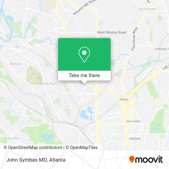 John Symbas MD map