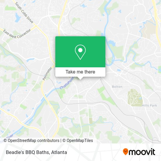Mapa de Beadle's BBQ Baths
