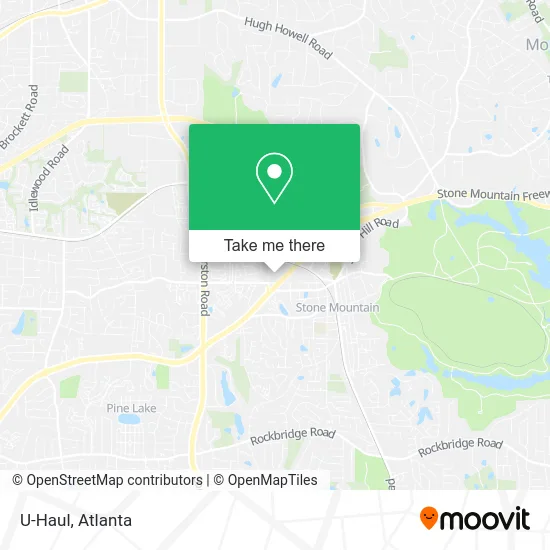 Mapa de U-Haul
