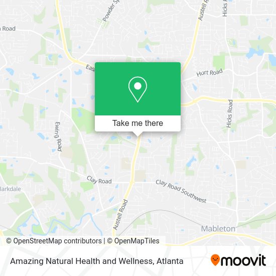 Amazing Natural Health and Wellness map