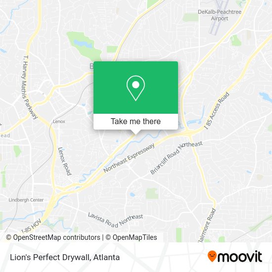 Lion's Perfect Drywall map