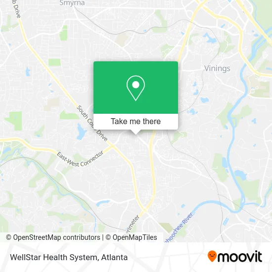 WellStar Health System map