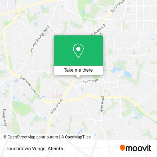 Touchdown Wings map